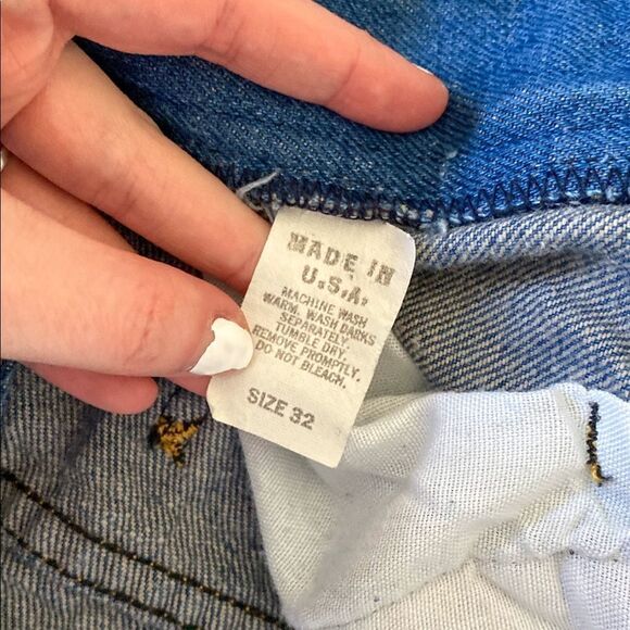 𝅺VINTAGE High Waisted Nik’s By Crane Jeans - Picture 4 of 5